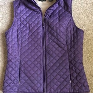 Women's purple vest